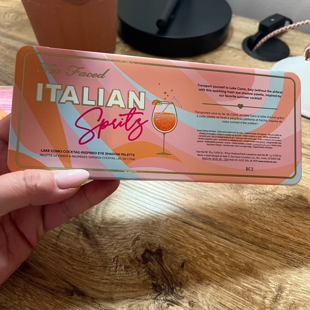 TOO FACED • ITALIAN SPRITZ • EYE SHADOW PALETTE